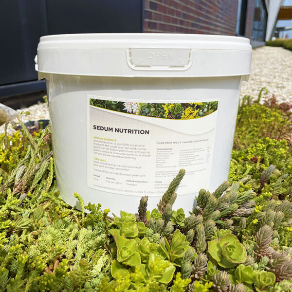 Sedum groendak mest nutrition