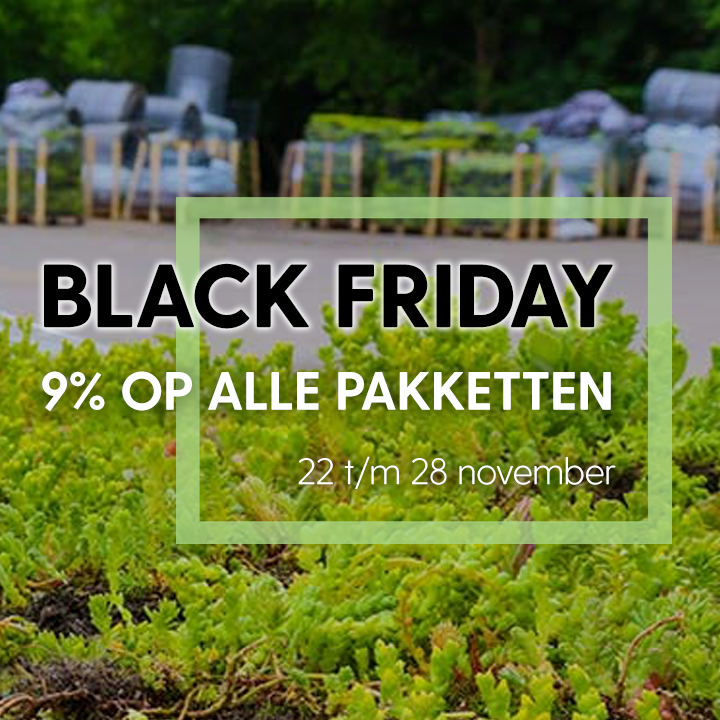 Black Friday bij SedumSpecialist