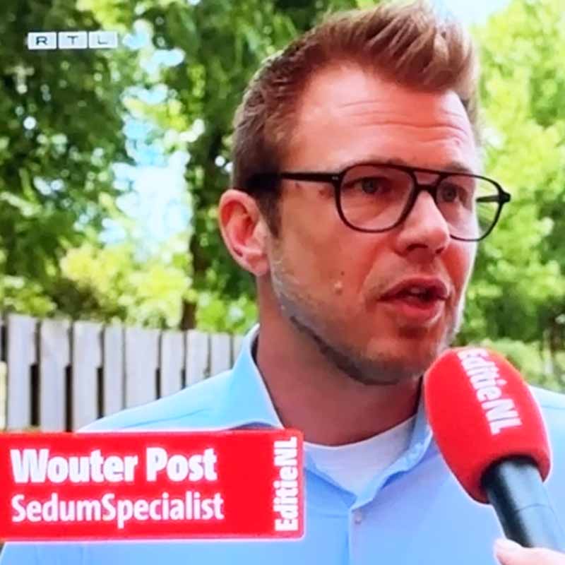EditieNL SedumSpecialist over sedumdaken Wouter Post
