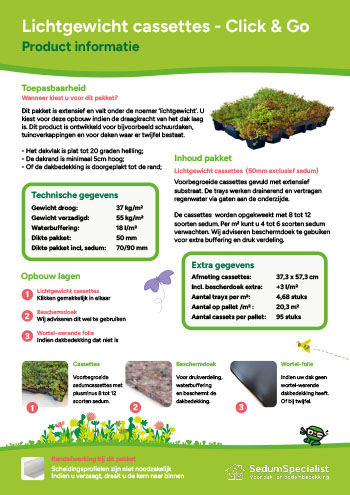 Productblad Click 'n Go Light cassettes