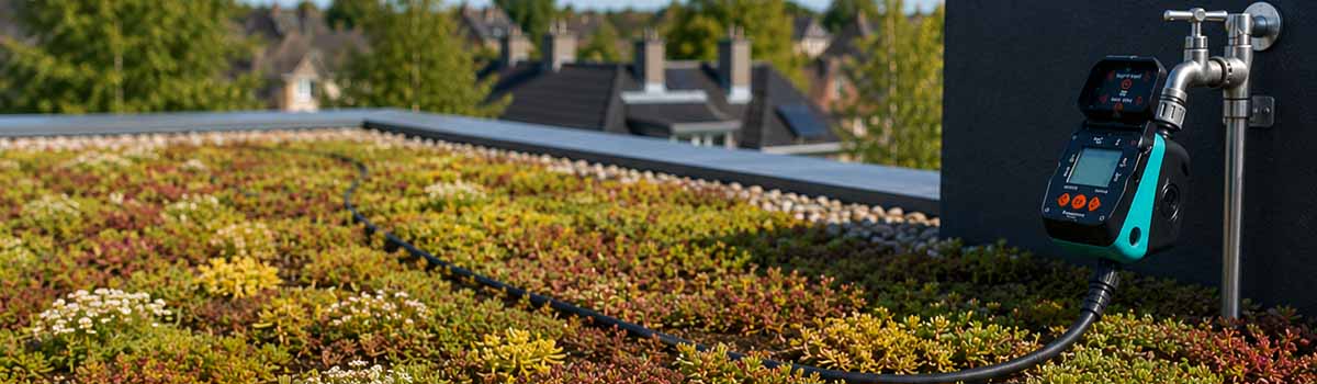 Verschillende manieren om een sedumdak water te geven